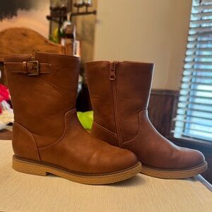 Cat & Jack Brown Kids Boots